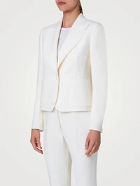 Tyler Wool Double-Face Blazer
