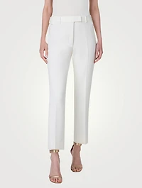 Francy Wool Double-Face Bootcut Trousers