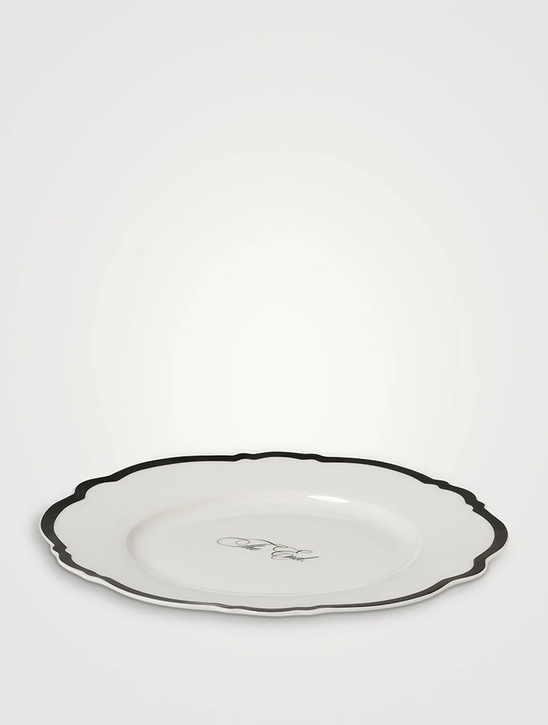 Set Of Four The End Wave Side Plate Set