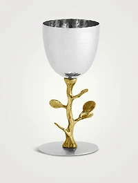 Botanical Leaf Kiddush Cup