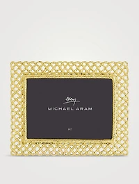 Love Knot Goldtone Frame