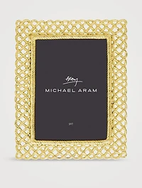 Love Knot Goldtone Frame