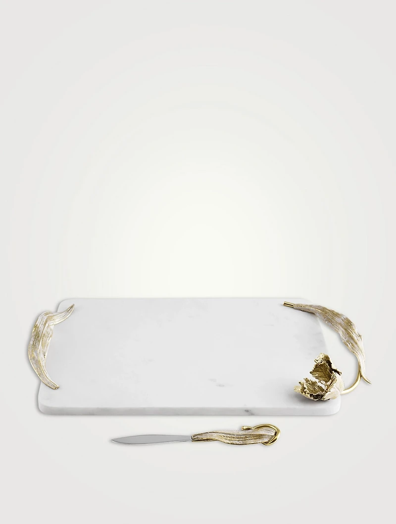 Tulip Cheeseboard With Knife