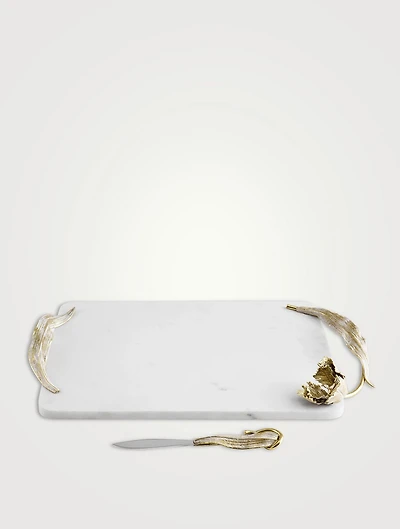 Tulip Cheeseboard With Knife