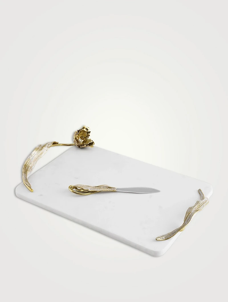 Tulip Cheeseboard With Knife