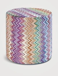 Tall Jarris Cylindrical Pouf