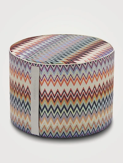 Masuleh Cylindrical Pouf
