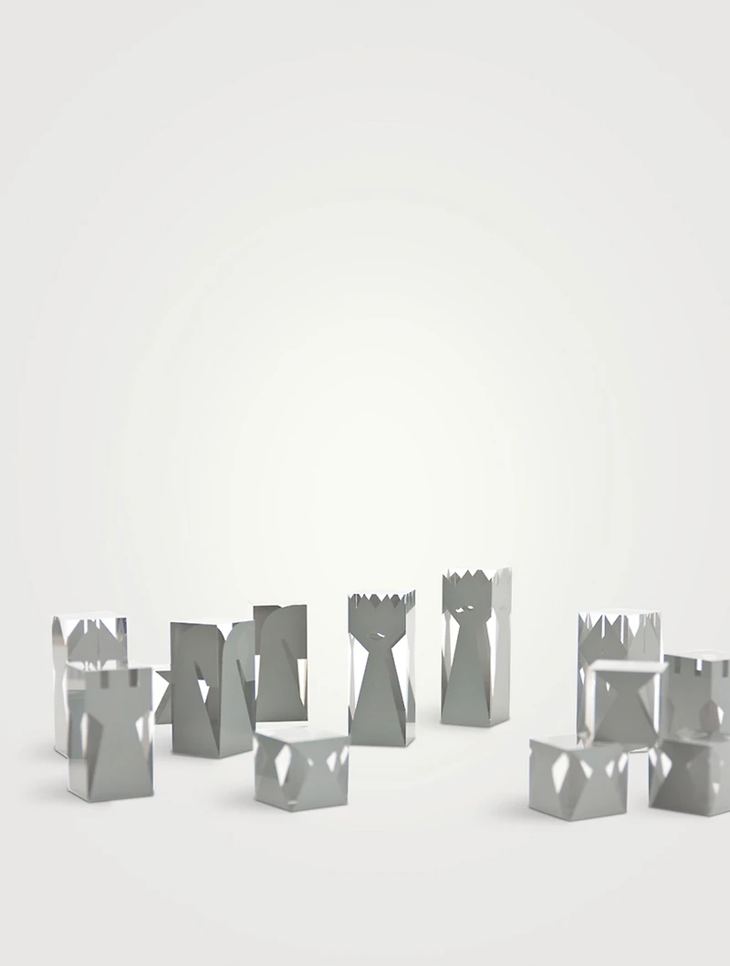 Acrylic Chess Set