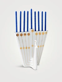 Peacock Menorah