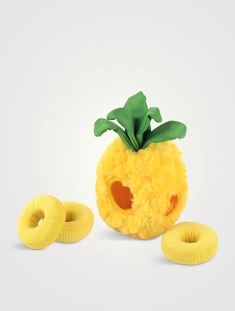 Paws Up Pineapple Squeak Toy