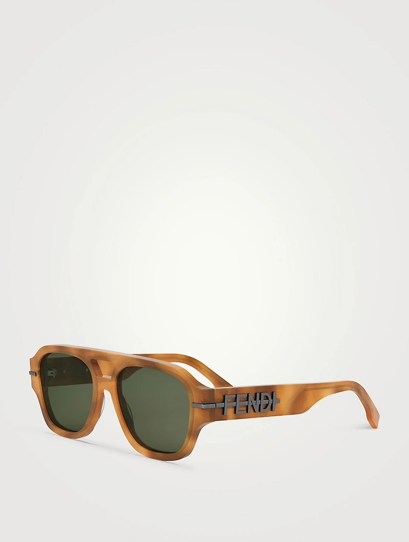 Fendigraphy Aviator Sunglasses