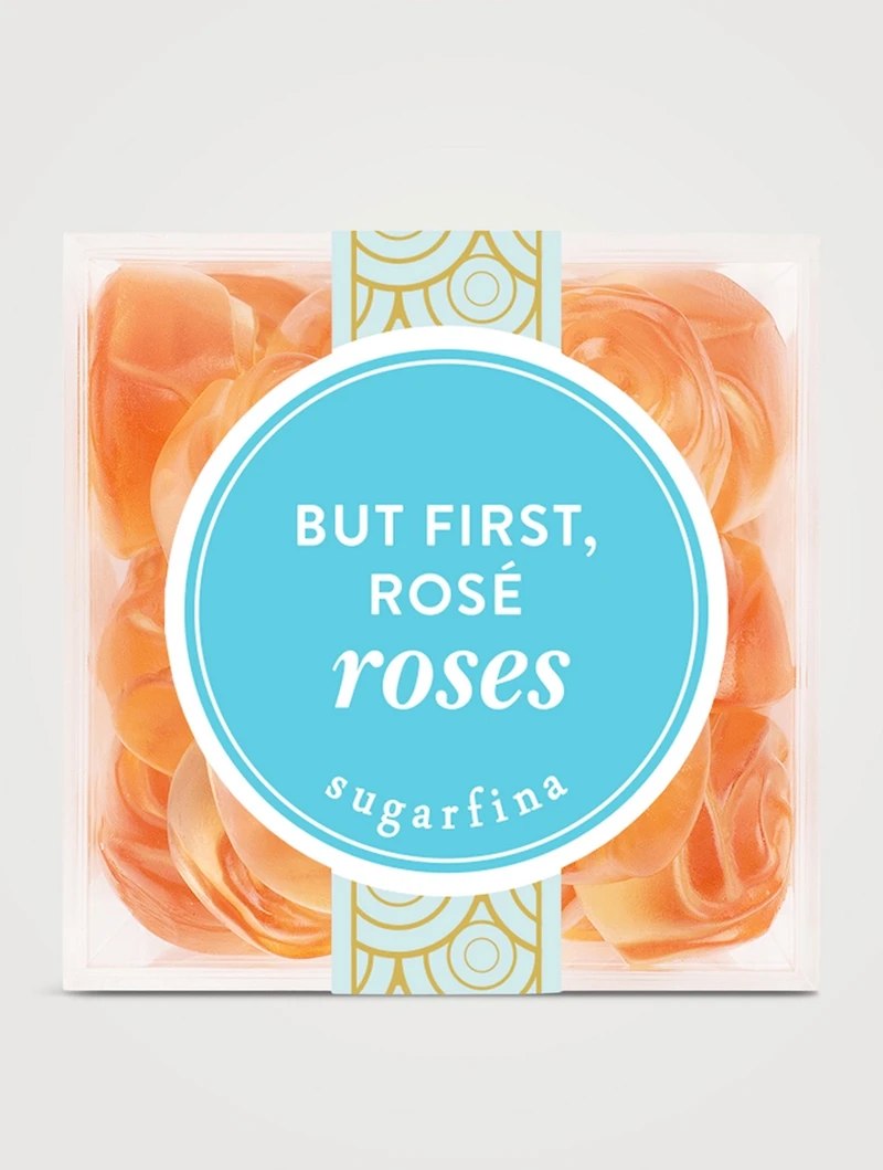 Small But First, Rosé Roses Candy Cube