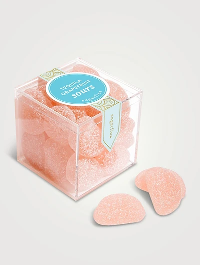 Small Tequila Grapefruit Sours Candy Cube