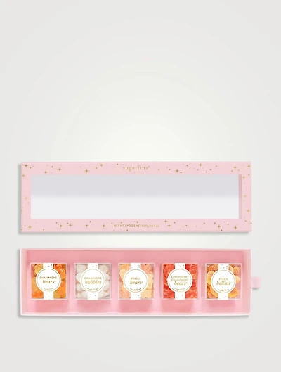 Champagne Flight Five-Piece Candy Bento Box
