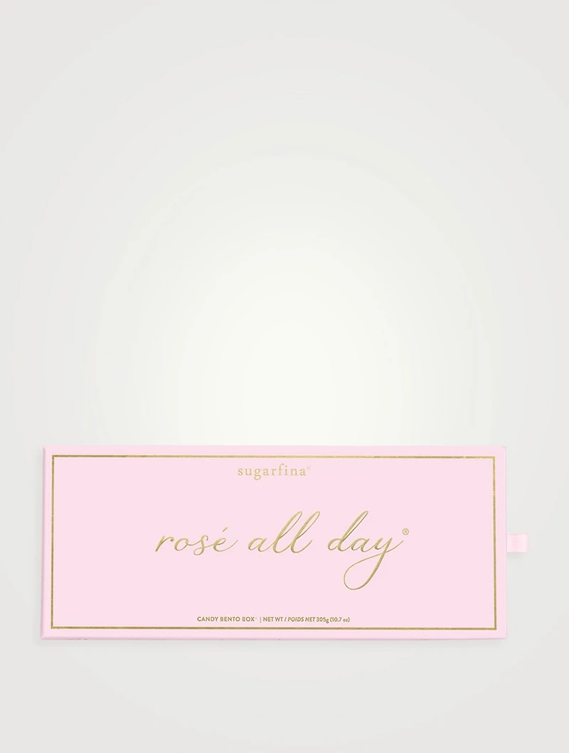 Rosé All Day Three-Piece Candy Bento Box