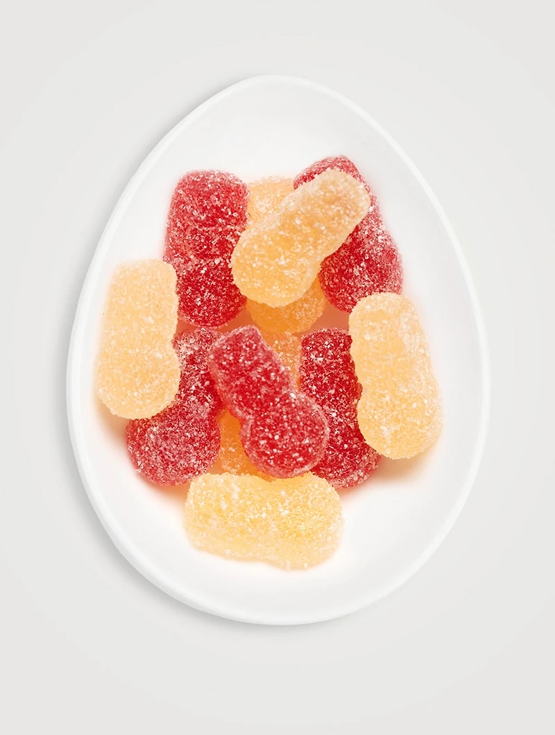 Small Snowman Gummies Candy Cube