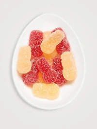 Small Snowman Gummies Candy Cube