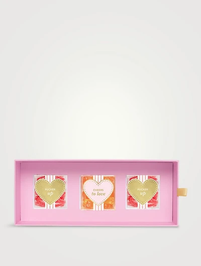 Three-Piece Heart Candy Bento Box