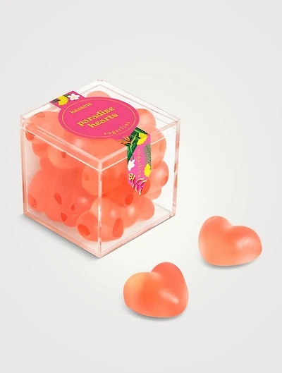Small Paradise Hearts Candy Cube