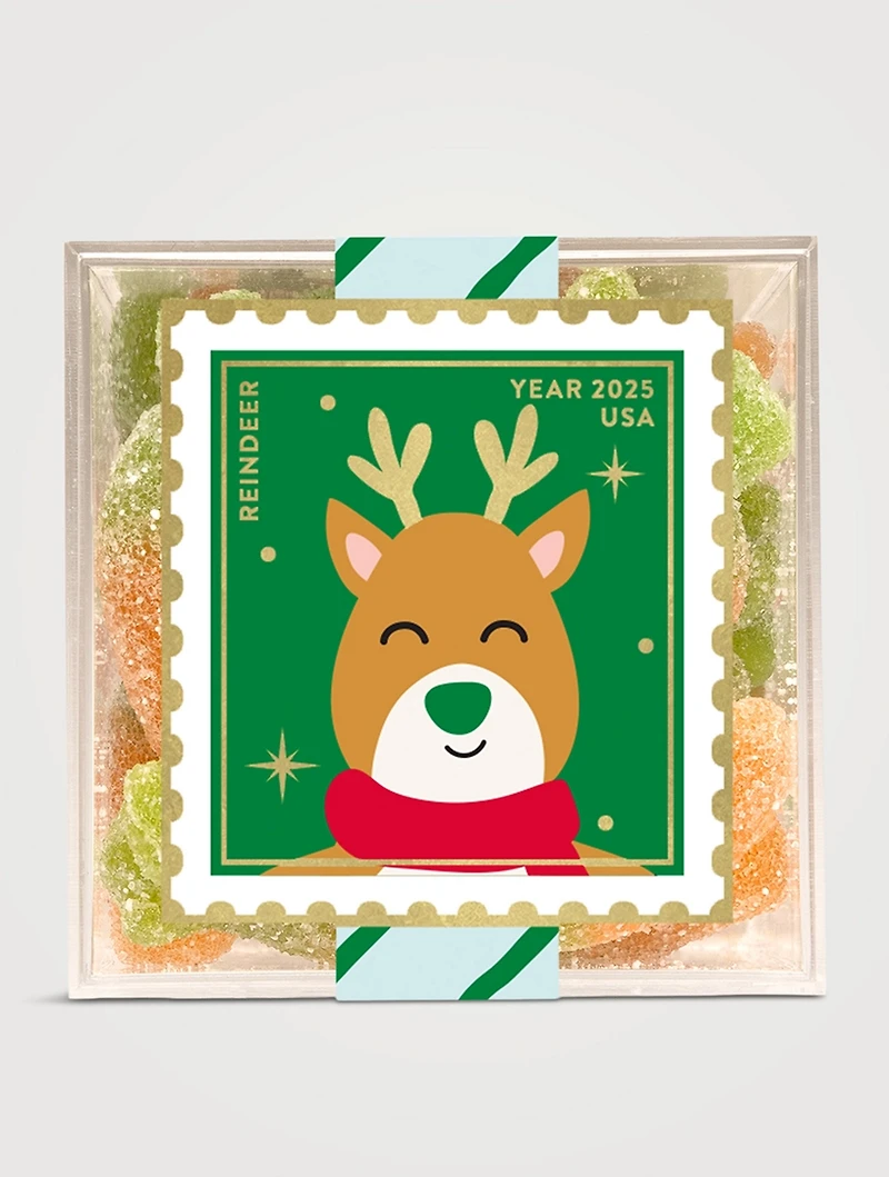 Small Reindeer Carrots Candy Cube
