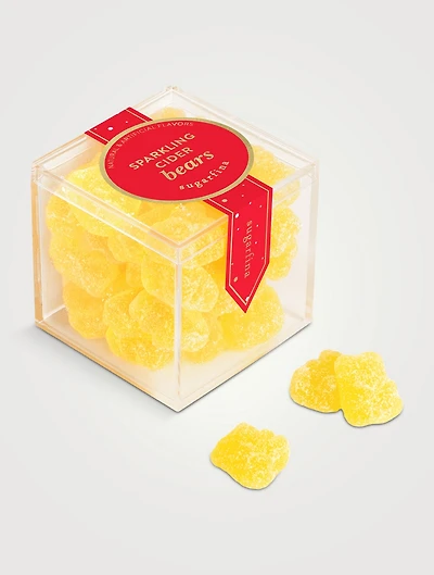 Small Sparkling Cider Bears Candy Cube