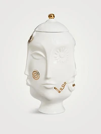 Gilded Muse Frida Porcelain Urn