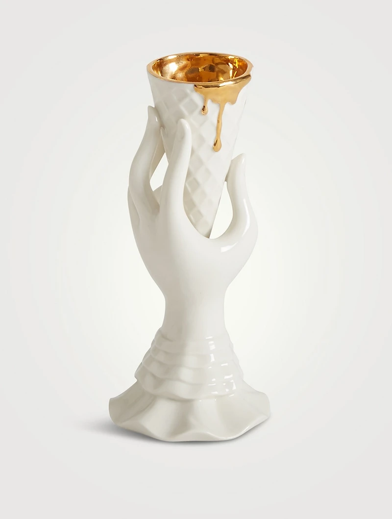 Gilded Muse I-Scream Vase