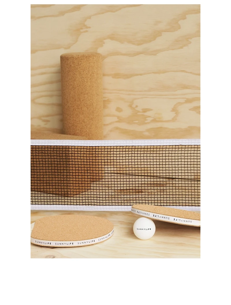 Cork Play On Table Tennis Set