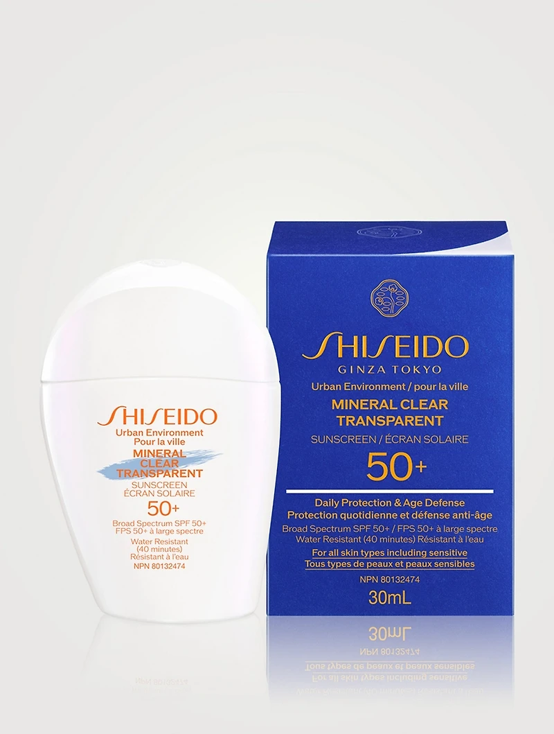 Urban Environment Mineral Clear Sunscreen SPF 50+