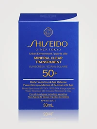 Urban Environment Mineral Clear Sunscreen SPF 50+