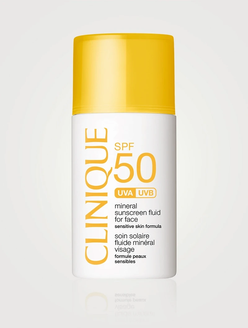 SPF 50 Mineral Sunscreen Fluid For Face