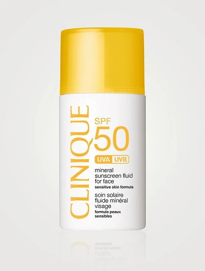 SPF 50 Mineral Sunscreen Fluid For Face