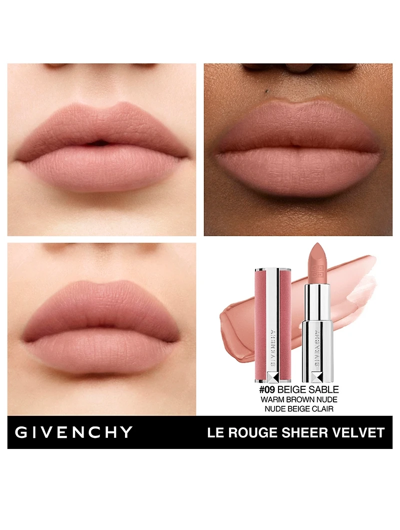 Le Rouge Sheer Velvet Matte Lipstick