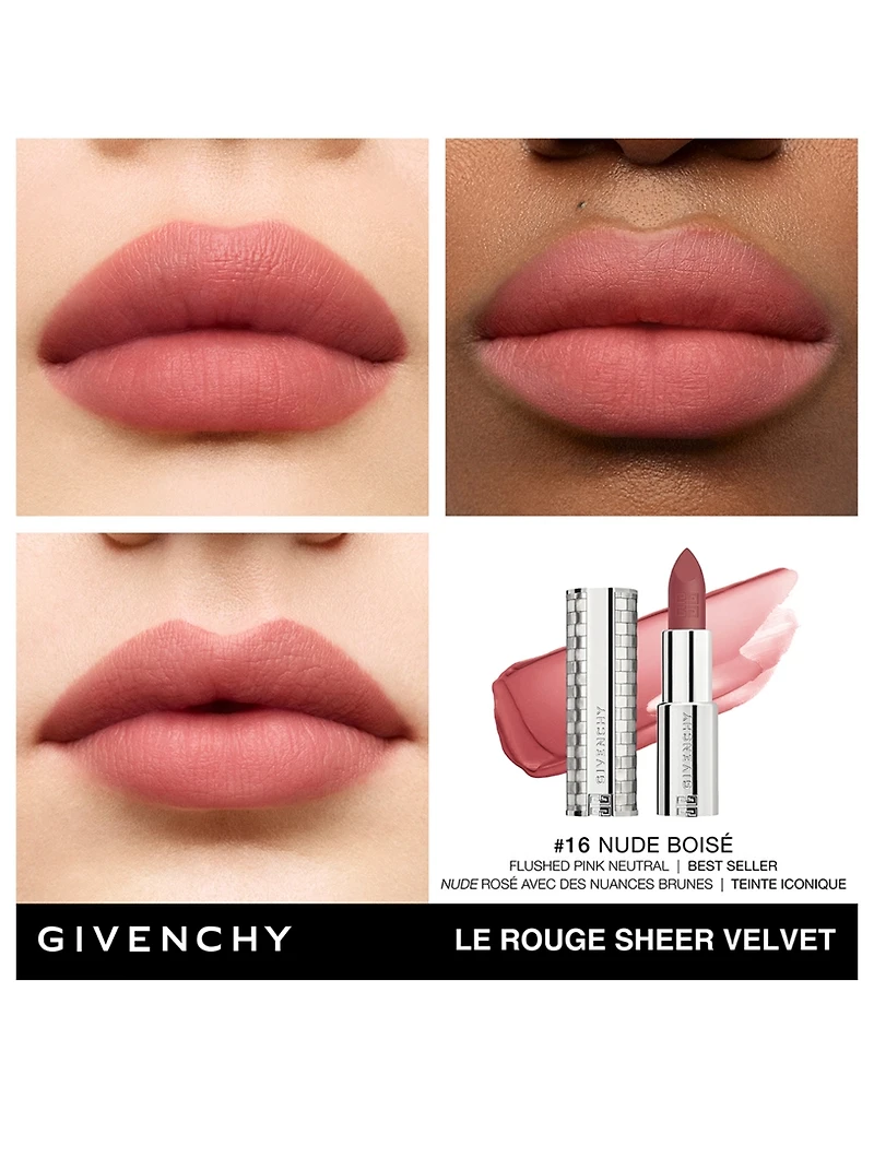 Holiday Sheer Velvet Matte Lipstick - Limited Edition