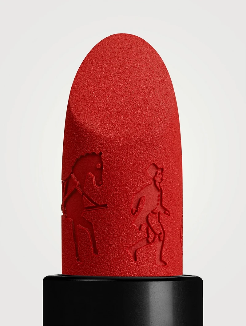 Rouge Hermès Matte Lipstick, Rouge Amazone - Limited Edition