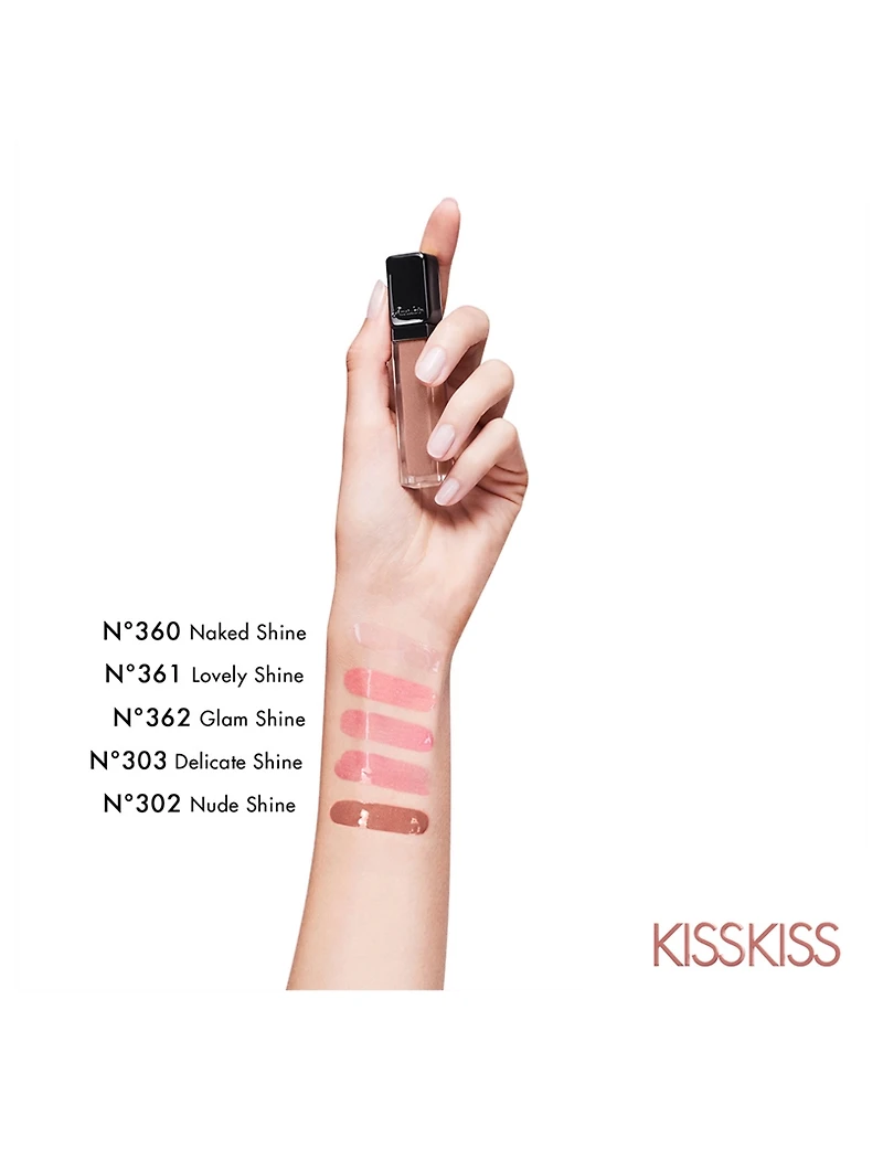 KissKiss Liquid Sheer Lipstick