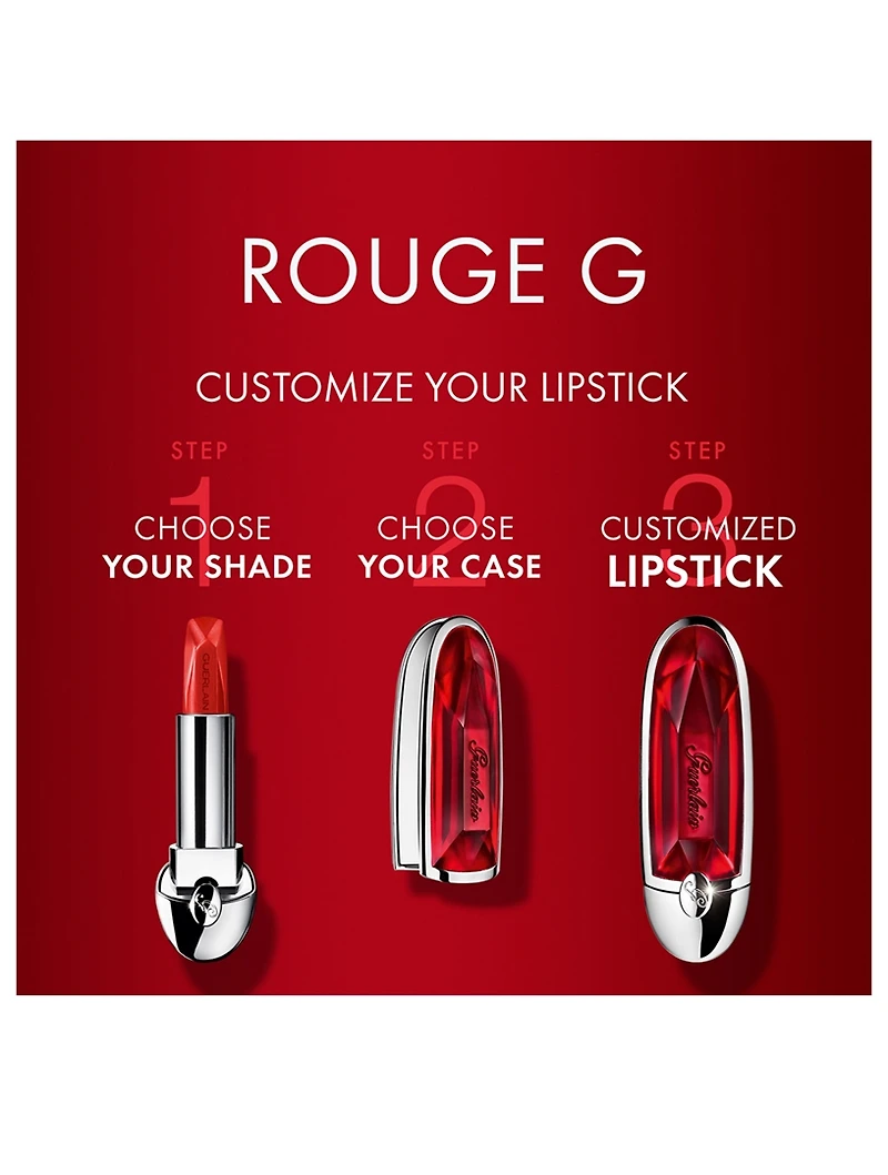 Rouge G de Guerlain Stunning Gems Sheer Shine Lipstick Shade