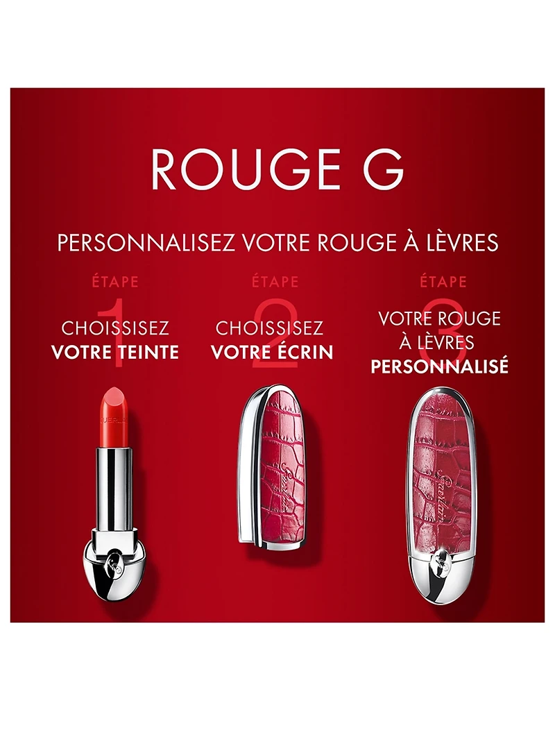 Rouge G de Guerlain Stunning Gems Sheer Shine Lipstick Shade
