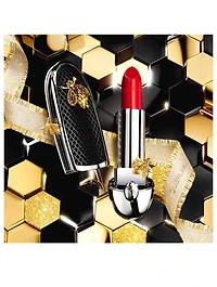 Rouge G Gold Bee Sequins Satin Lipstick & Case - Prestige Limited Edition