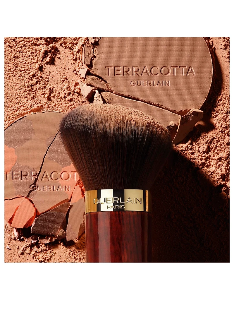 Terracotta Kabuki Powder Brush