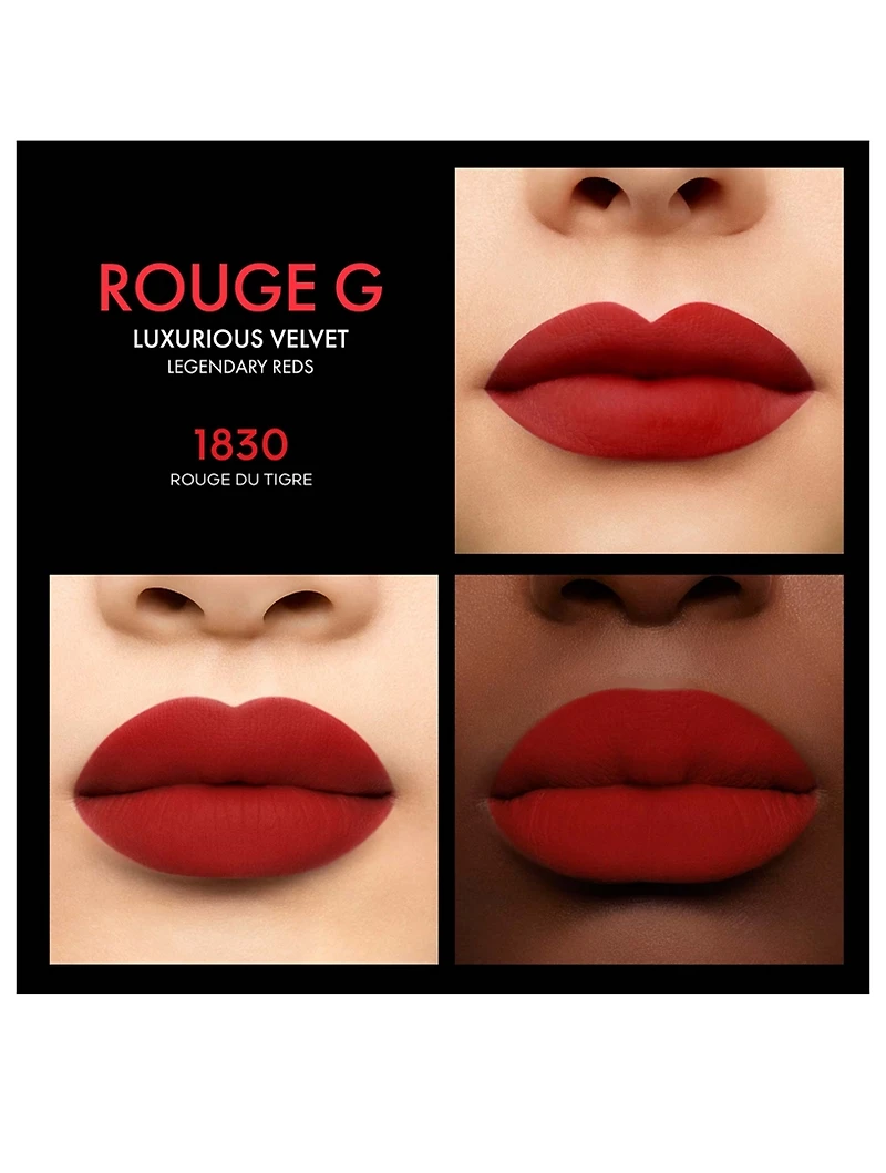 Rouge G Luxurious Velvet Matte Lipstick - Limited Edition