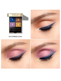 Ombres G Floral Denim Eyeshadow Quad - Limited Edition
