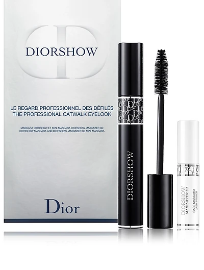 Diorshow Mascara & Diorshow Maximizer 3D Mini Mascara Set