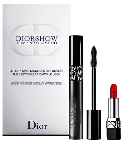 Diorshow Pump 'N' Volume Mascara & Lipstick Set