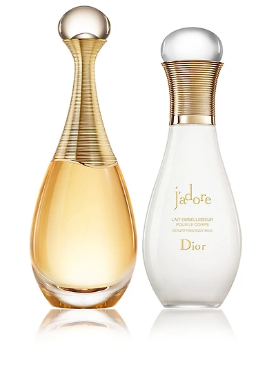J'adore Eau de Parfum and Beautifying Body Milk Fragrance Set