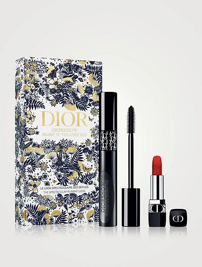 Diorshow Pump 'N' Volume Makeup Set - Mascara & Lipstick