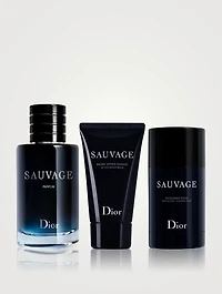 Sauvage Gift Set - Parfum, After-Shave Balm & Deodorant Stick