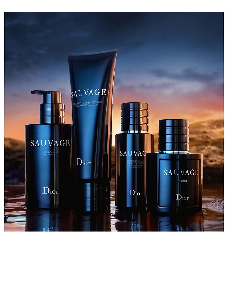 Sauvage Face Cleanser and Mask