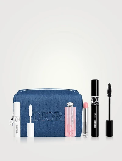 Natural Glow Diorshow Mascara, Lash Primer and Lip Balm Set