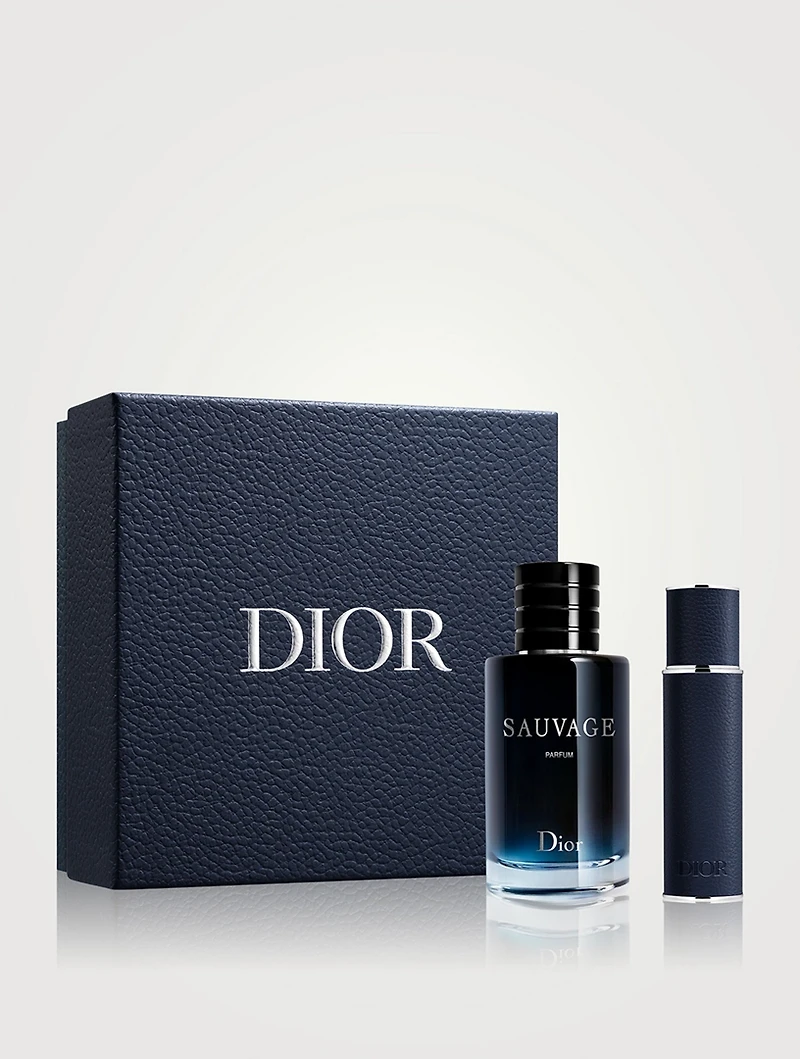 Sauvage Parfum Gift Set - Limited Edition Parfum and Travel Spray
